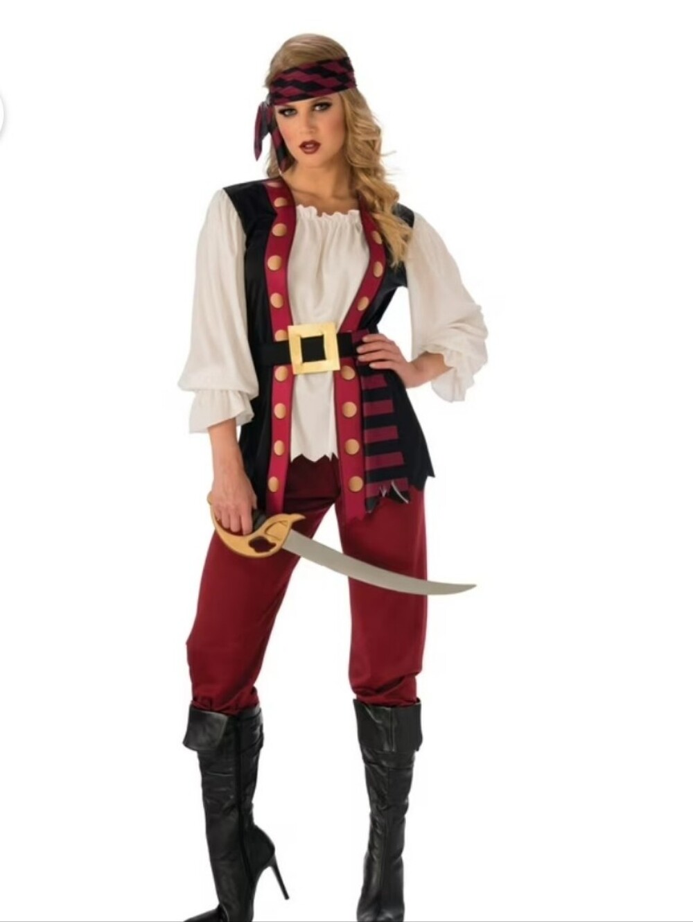 Rubies Cunning Pirate Costume  Size Medium